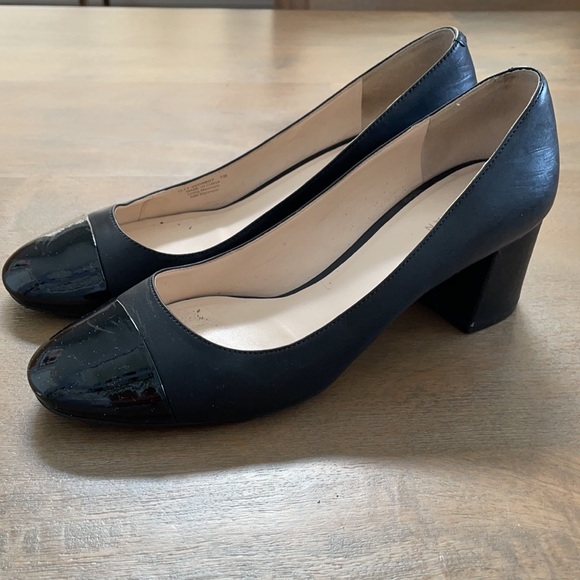 cole haan dawna cap toe pumps